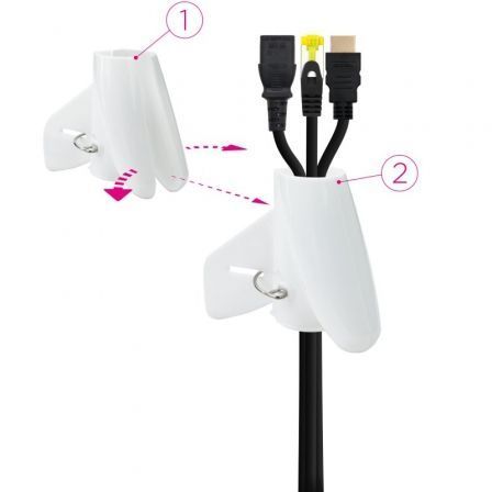 Organizador de Cables en Espiral Nanocable 10.36.0003-W/ 3m Organizador de Cables en Espiral Nanocable 10.36.0003-W/ 3m