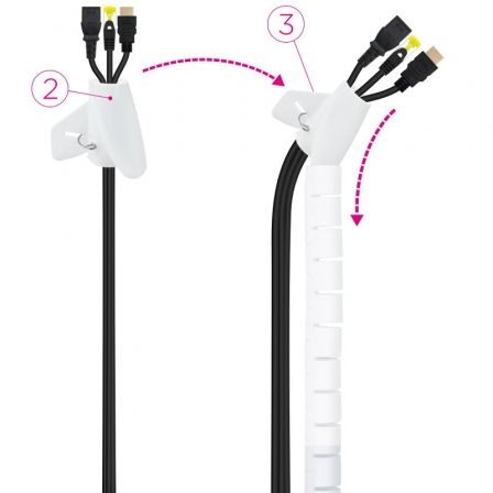 Organizador de Cables en Espiral Nanocable 10.36.0003-W/ 3m Organizador de Cables en Espiral Nanocable 10.36.0003-W/ 3m