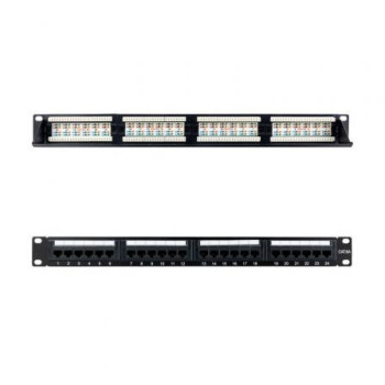 Patch Panel Nanocable 10.21.4124/ 24 Puertos/ Cat.6a/ Altura 1U Patch Panel Nanocable 10.21.4124/ 24 Puertos/ Cat.6a/ Altura 1U