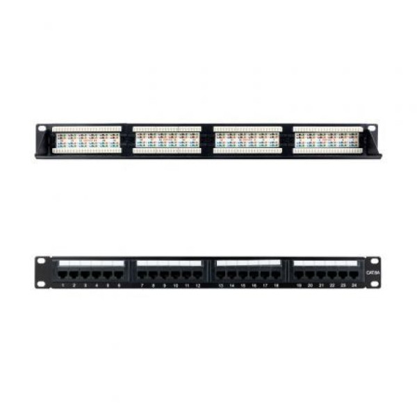 Patch Panel Nanocable 10.21.4124/ 24 Puertos/ Cat.6a/ Altura 1U