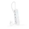 Regleta Nanocable 10.37.0004-NS/ 4 Tomas de Corriente/ Cable 1.4m/ Blanca Regleta Nanocable 10.37.0004-NS/ 4 Tomas de Corriente/ Cable 1.4m/ Blanca