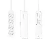 Regleta Nanocable 10.37.0004-NS/ 4 Tomas de Corriente/ Cable 1.4m/ Blanca Regleta Nanocable 10.37.0004-NS/ 4 Tomas de Corriente/ Cable 1.4m/ Blanca