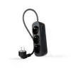 Regleta Nanocable 10.38.0003-NS-BK/ 3 Tomas de Corriente/ Cable 1.4m/ Negra Regleta Nanocable 10.38.0003-NS-BK/ 3 Tomas de Corriente/ Cable 1.4m/ Negra