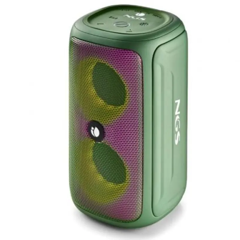 Altavoz con Bluetooth NGS Roller Beast/ 32W/ 2.0/ Verde Altavoz con Bluetooth NGS Roller Beast/ 32W/ 2.0/ Verde