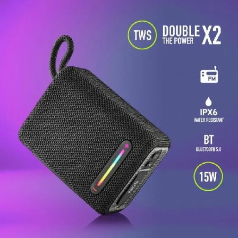 Altavoz con Bluetooth NGS Roller Furia 1/ 15W/ 2.0/ Negro Altavoz con Bluetooth NGS Roller Furia 1/ 15W/ 2.0/ Negro