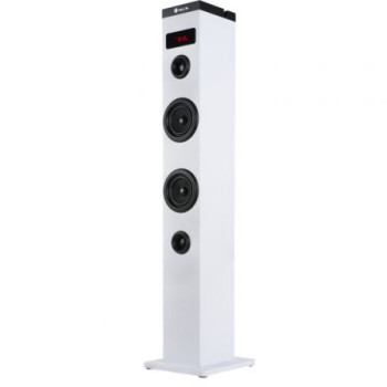 Torre de Sonido con Bluetooth NGS SKY CHARM/ 50W/ 2.0/ Blanca Torre de Sonido con Bluetooth NGS SKY CHARM/ 50W/ 2.0/ Blanca