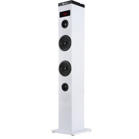 Torre de Sonido con Bluetooth NGS SKY CHARM/ 50W/ 2.0/ Blanca Torre de Sonido con Bluetooth NGS SKY CHARM/ 50W/ 2.0/ Blanca