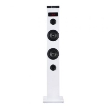 Torre de Sonido con Bluetooth NGS SKY CHARM/ 50W/ 2.0/ Blanca Torre de Sonido con Bluetooth NGS SKY CHARM/ 50W/ 2.0/ Blanca