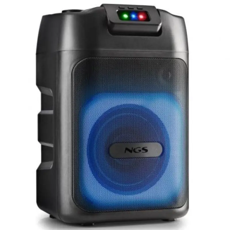 Altavoz Portable con Bluetooth NGS Wild Club/ 80W Altavoz Portable con Bluetooth NGS Wild Club/ 80W
