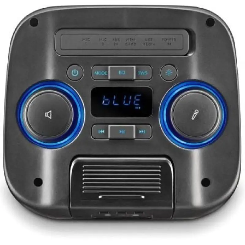 Altavoz Portable con Bluetooth NGS Wild Club/ 80W Altavoz Portable con Bluetooth NGS Wild Club/ 80W