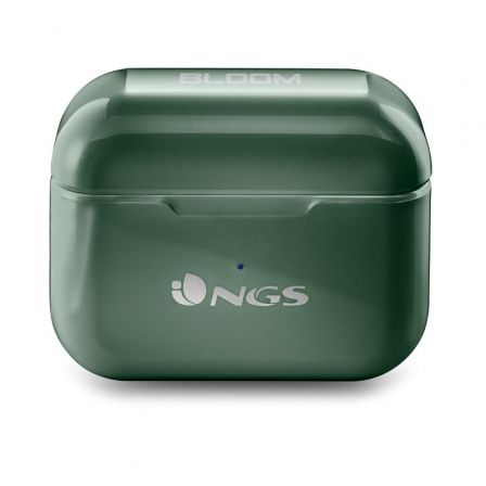 Auriculares Bluetooth NGS Ártica Bloom con estuche de carga/ Autonomía 6h/ Verdes Auriculares Bluetooth NGS Ártica Bloom con estuche de carga/ Autonomía 6h/ Verdes