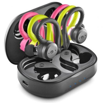 Auriculares Deportivos Bluetooth NGS Ártica Jogger con estuche de carga/ Autonomía 10h/ Negros Auriculares Deportivos Bluetooth NGS Ártica Jogger con estuche de carga/ Autonomía 10h/ Negros