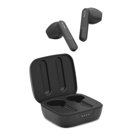 Auriculares Bluetooth NGS Ártica Move con estuche de carga/ Autonomía 7h/ Negros Auriculares Bluetooth NGS Ártica Move con estuche de carga/ Autonomía 7h/ Negros