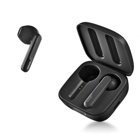 Auriculares Bluetooth NGS Ártica Move con estuche de carga/ Autonomía 7h/ Negros Auriculares Bluetooth NGS Ártica Move con estuche de carga/ Autonomía 7h/ Negros