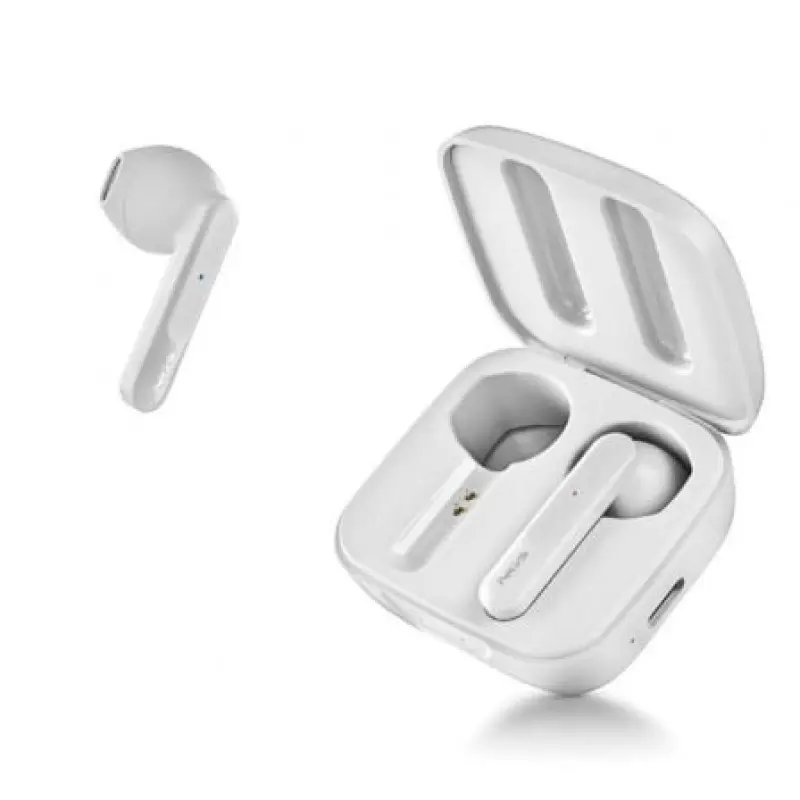 Auriculares Bluetooth NGS Ártica Move con estuche de carga/ Autonomía 7h/ Blancos Auriculares Bluetooth NGS Ártica Move con estuche de carga/ Autonomía 7h/ Blancos