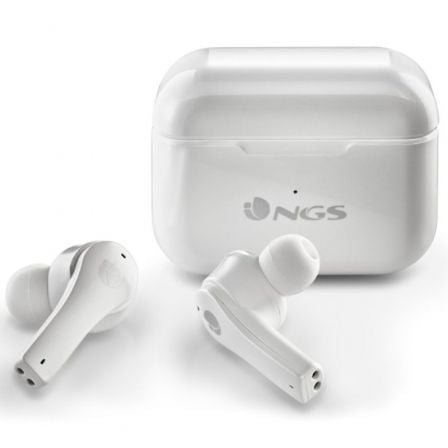 Auriculares Bluetooth NGS Ártica Bloom con estuche de carga/ Autonomía 6h/ Blancos Auriculares Bluetooth NGS Ártica Bloom con estuche de carga/ Autonomía 6h/ Blancos