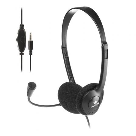 Auriculares NGS MS103 MAX/ con Micrófono/ Jack 3.5/ Negros Auriculares NGS MS103 MAX/ con Micrófono/ Jack 3.5/ Negros