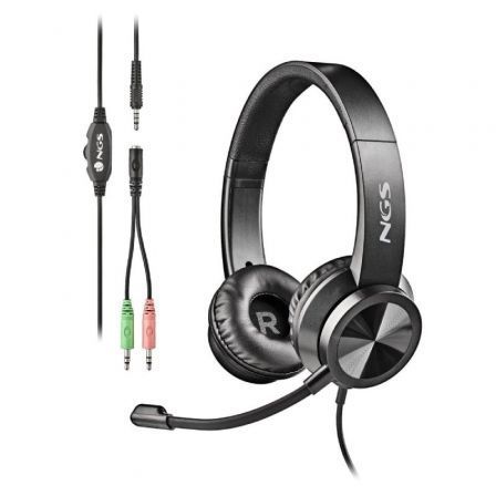 Auriculares NGS MSX 11 Pro/ con Micrófono/ Jack 3.5/ Negros Auriculares NGS MSX 11 Pro/ con Micrófono/ Jack 3.5/ Negros