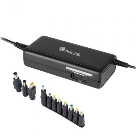 Cargador de Portátil NGS BAN/ 90W/ Manual/ 11 Conectores/ Voltaje 12-20V Cargador de Portátil NGS BAN/ 90W/ Manual/ 11 Conectores/ Voltaje 12-20V