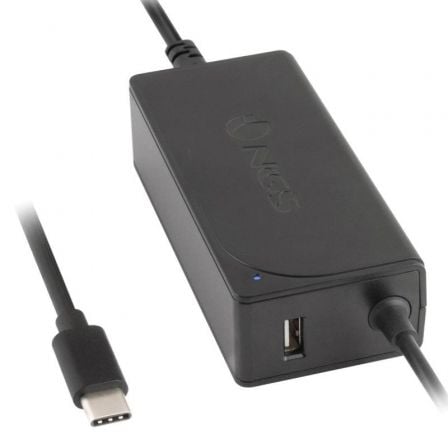 Cargador de Portátil NGS W-65W TYPE C/ 65W/ Automático/ Voltaje 12-20V/ 1 USB Cargador de Portátil NGS W-65W TYPE C/ 65W/ Automático/ Voltaje 12-20V/ 1 USB