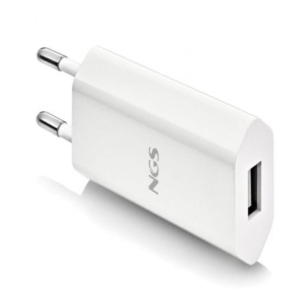 Cargador de Pared NGS Bucket Ace/ 1xUSB/ 5W Cargador de Pared NGS Bucket Ace/ 1xUSB/ 5W