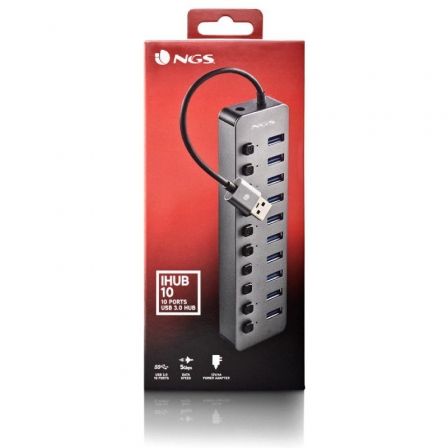 Hub USB NGS IHUB10 / 10xUSB 3.0 Hub USB NGS IHUB10 / 10xUSB 3.0