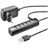Hub USB 2.0 con Alimentación Externa NGS IHUB7 Tiny/ 7xUSB Hub USB 2.0 con Alimentación Externa NGS IHUB7 Tiny/ 7xUSB