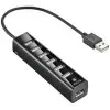 Hub USB 2.0 con Alimentación Externa NGS IHUB7 Tiny/ 7xUSB Hub USB 2.0 con Alimentación Externa NGS IHUB7 Tiny/ 7xUSB
