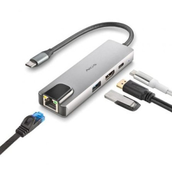 Docking USB Tipo-C NGS WonderDock Supra/ 1xUSB/ 1xUSB Tipo-C DP/ 1xHDMI/ 1xRJ45 Docking USB Tipo-C NGS WonderDock Supra/ 1xUSB/ 1xUSB Tipo-C DP/ 1xHDMI/ 1xRJ45