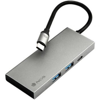 Docking USB Tipo-C NGS WonderDock4 Pro/ 2xUSB/ 1xUSB Tipo-C DP/ 1xHDMI Docking USB Tipo-C NGS WonderDock4 Pro/ 2xUSB/ 1xUSB Tipo-C DP/ 1xHDMI