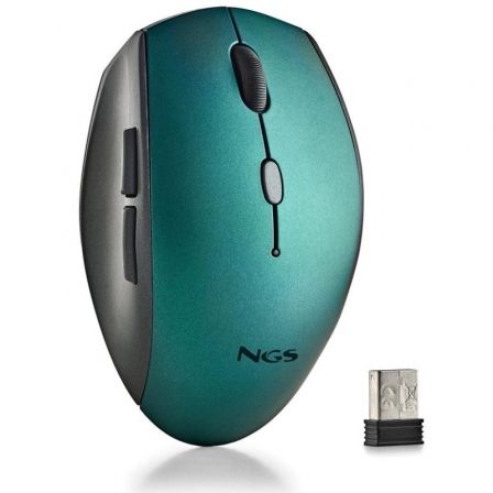 Ratón Inalámbrico NGS Bee Blue/ Hasta 1600 DPI/ Azul Ratón Inalámbrico NGS Bee Blue/ Hasta 1600 DPI/ Azul