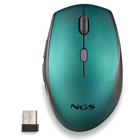Ratón Inalámbrico NGS Bee Blue/ Hasta 1600 DPI/ Azul Ratón Inalámbrico NGS Bee Blue/ Hasta 1600 DPI/ Azul