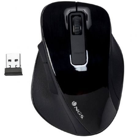 Ratón Inalámbrico NGS Bow/ Hasta 1600 DPI Ratón Inalámbrico NGS Bow/ Hasta 1600 DPI