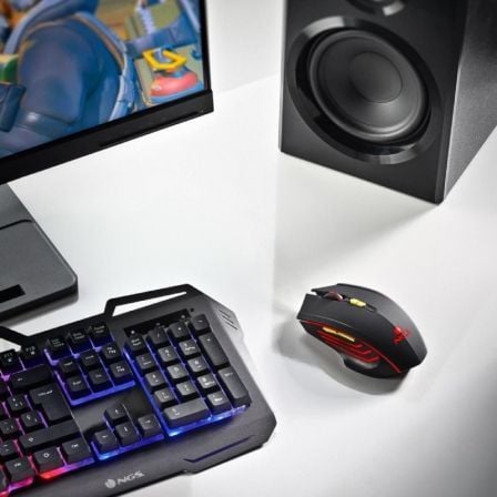 Ratón Gaming Inalámbrico NGS GMX-200/ Batería recargable/ Hasta 3200 DPI Ratón Gaming Inalámbrico NGS GMX-200/ Batería recargable/ Hasta 3200 DPI