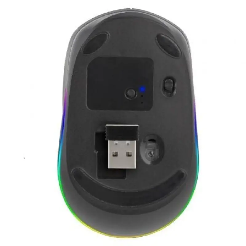 Ratón Inalámbrico por Bluetooth NGS Smog-RB/ Batería recargable/ Hasta 1600 DPI/ Negro Ratón Inalámbrico por Bluetooth NGS Smog-RB/ Batería recargable/ Hasta 1600 DPI/ Negro