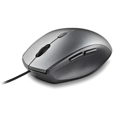 Ratón Ergonómico NGS Moth Gray/ Hasta 1600 DPI/ Gris Ratón Ergonómico NGS Moth Gray/ Hasta 1600 DPI/ Gris