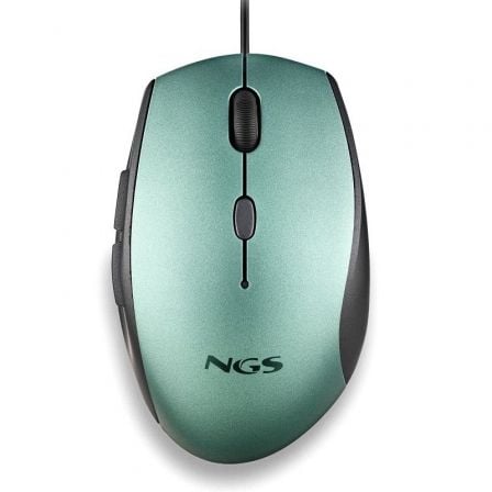 Ratón Ergonómico NGS Moth Ice/ Hasta 1600 DPI/ Verde Hielo Ratón Ergonómico NGS Moth Ice/ Hasta 1600 DPI/ Verde Hielo