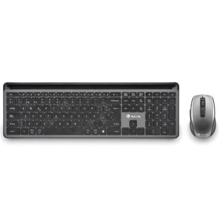 Teclado y Ratón Inalámbricos NGS Eclipse KIT Teclado y Ratón Inalámbricos NGS Eclipse KIT