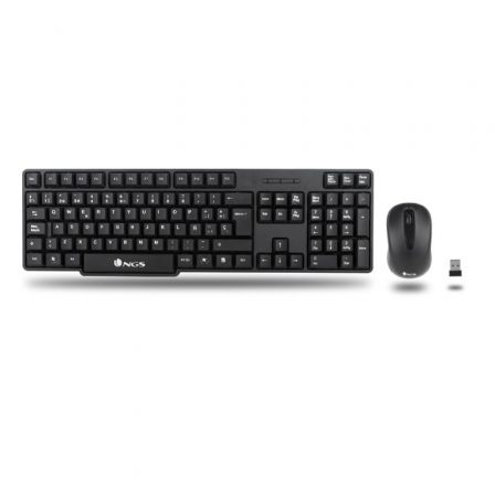 Teclado y Ratón Inalámbricos NGS Euphoria KIT Teclado y Ratón Inalámbricos NGS Euphoria KIT