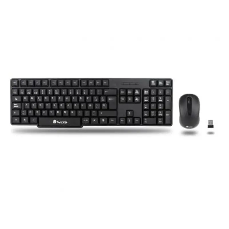 Teclado y Ratón Inalámbricos NGS Euphoria KIT Teclado y Ratón Inalámbricos NGS Euphoria KIT