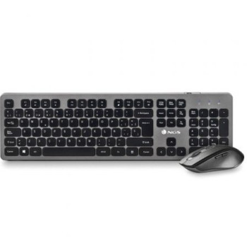 Teclado y Ratón Inalámbricos NGS Idol Kit Teclado y Ratón Inalámbricos NGS Idol Kit