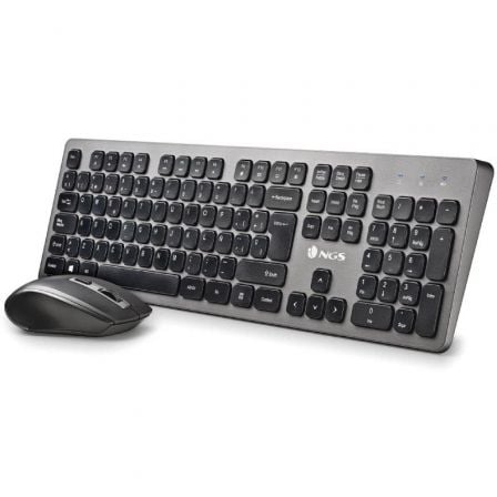 Teclado y Ratón Inalámbricos NGS Idol Kit Teclado y Ratón Inalámbricos NGS Idol Kit