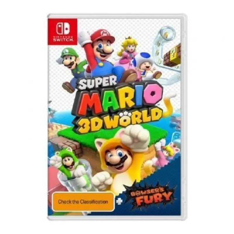 Juego para Consola Nintendo Switch Super Mario 3D World + Bowsers Fury Juego para Consola Nintendo Switch Super Mario 3D World + Bowsers Fury