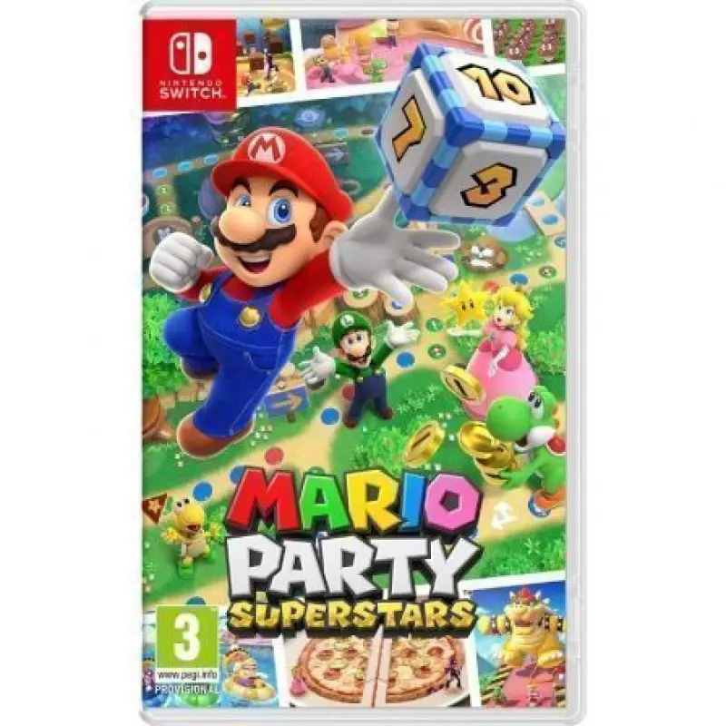 Juego para Consola Nintendo Switch Mario Party SuperStars Juego para Consola Nintendo Switch Mario Party SuperStars