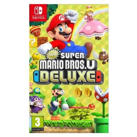 Juego para Consola Nintendo Switch New Super Mario Bros U Deluxe Juego para Consola Nintendo Switch New Super Mario Bros U Deluxe