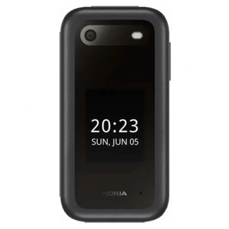 Teléfono Móvil Nokia 2660 Flip/ Negro Teléfono Móvil Nokia 2660 Flip/ Negro