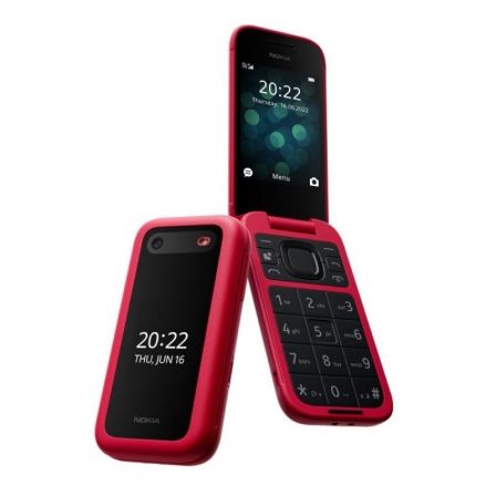Teléfono Móvil Nokia 2660 Flip/ Rojo Teléfono Móvil Nokia 2660 Flip/ Rojo