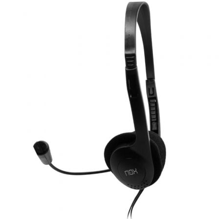 Auriculares Nox Voice One/ con Micrófono/ Jack 3.5/ Negros Auriculares Nox Voice One/ con Micrófono/ Jack 3.5/ Negros