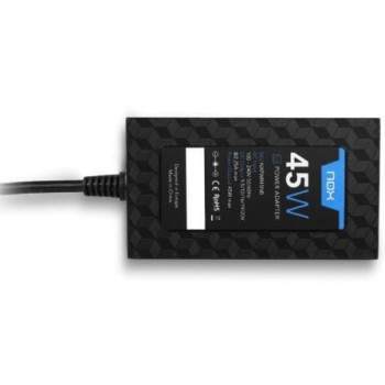 Cargador de Portátil Nox 45W/ 45W/ Automático/ 9 Conectores/ Voltaje 9-20V Cargador de Portátil Nox 45W/ 45W/ Automático/ 9 Conectores/ Voltaje 9-20V
