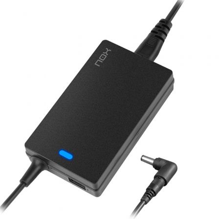 Cargador de Portátil Nox 65W/ 65W/ Automático/ 10 Conectores/ Voltaje 15-20V Cargador de Portátil Nox 65W/ 65W/ Automático/ 10 Conectores/ Voltaje 15-20V